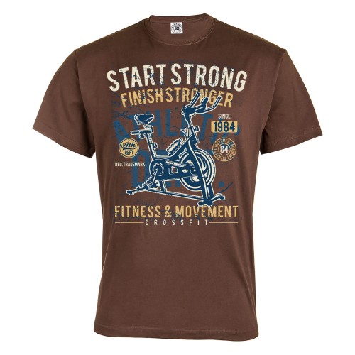 KOSZULKA START STRONG FINISH STRONGER 4