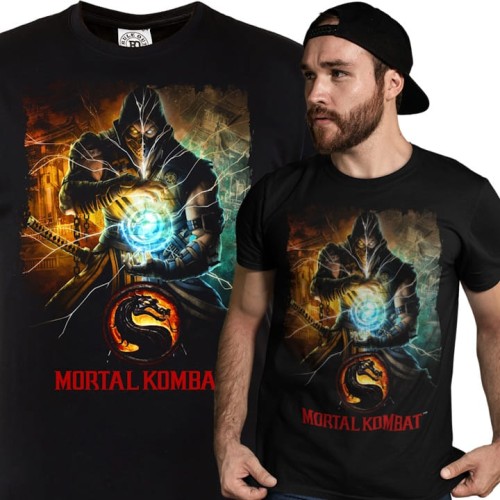 KOSZULKA MĘSKA GRA VIDEO MORTAL KOMBAT 1