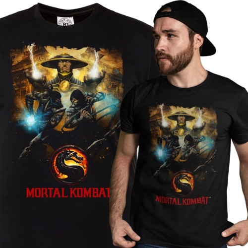 KOSZULKA MĘSKA GRA VIDEO MORTAL KOMBAT 1