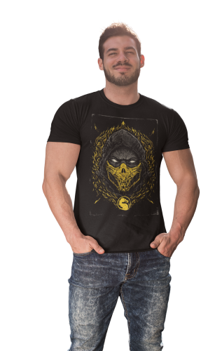 KOSZULKA MĘSKA GRA VIDEO MORTAL KOMBAT SCORPION 6