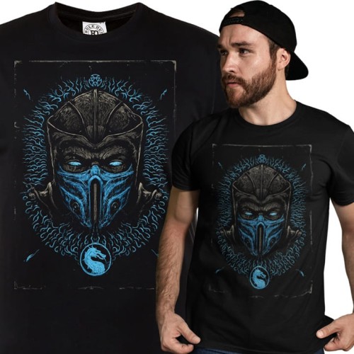 KOSZULKA MĘSKA GRA VIDEO MORTAL KOMBAT SUB ZERO 1