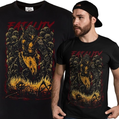 KOSZULKA MĘSKA GRA VIDEO MORTAL KOMBAT CIOS FATALITY 1