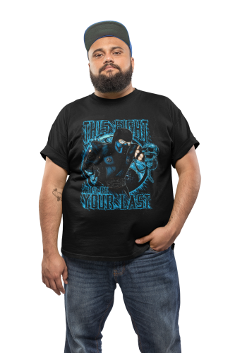 KOSZULKA MĘSKA GRA VIDEO MORTAL KOMBAT FATALITY YOUR LAST FIGHT 4