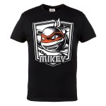 KOSZULKA MĘSKA ŻÓŁWIE NINJA MICHELANGELO