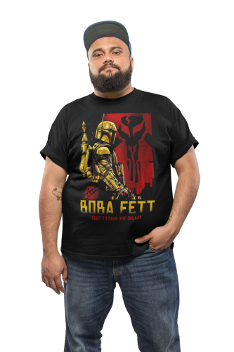 KOSZULKA MĘSKA FILMOWA STAR WARS BOBA FETT MANDALORIAN 3