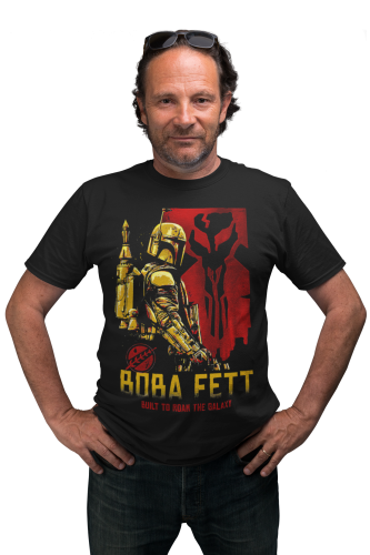 KOSZULKA MĘSKA FILMOWA STAR WARS BOBA FETT MANDALORIAN 5