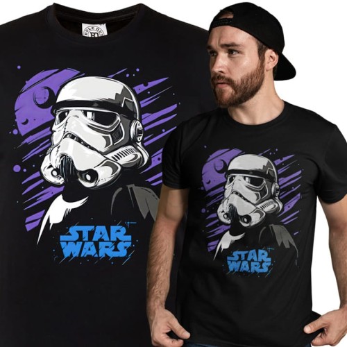 KOSZULKA MĘSKA FILMOWA STAR WARS STORMTROOPER 1