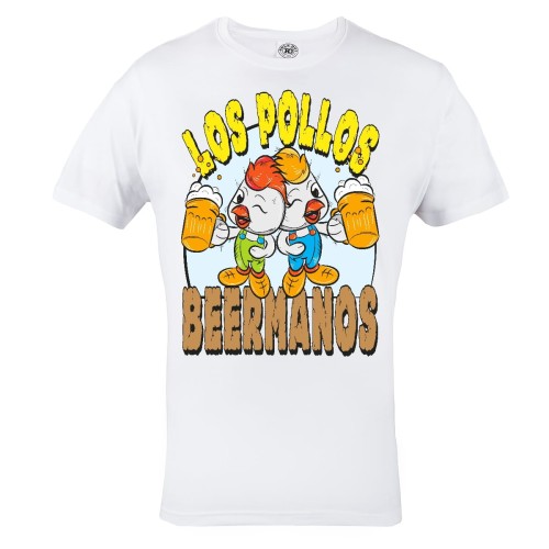 KOSZULKA ŚMIESZNE LOS POLLOS BEERMANOS 2