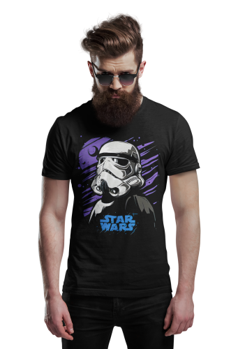 KOSZULKA MĘSKA FILMOWA STAR WARS STORMTROOPER 4