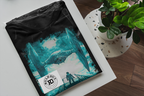 KOSZULKA MĘSKA FILMOWA STAR WARS ŁOTR 1 GWIEZDNE WOJNY 7