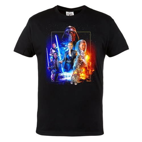 KOSZULKA MĘSKA FILMOWA STAR WARS GWIEZDNE WOJNY BOHATEROWIE 2