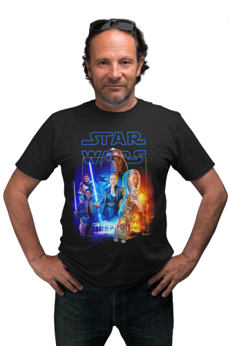 KOSZULKA MĘSKA FILMOWA STAR WARS GWIEZDNE WOJNY POSTACIE 5