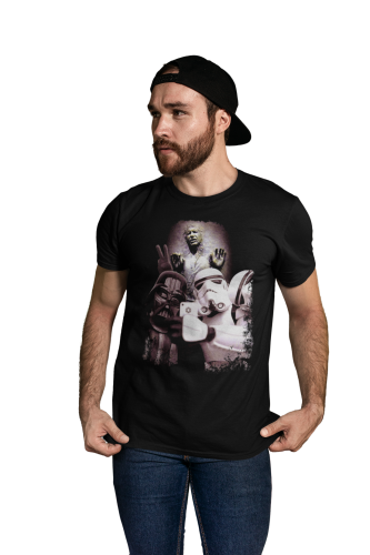 KOSZULKA MĘSKA FILMOWA STAR WARS GWIEZDNE WOJNY SELFIE 6