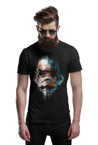 KOSZULKA MĘSKA FILMOWA STAR WARS GWIEZDNE WOJNY SZTURMOWIEC 4