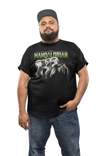 KOSZULKA MĘSKA FILMOWA STAR WARS MANDALORIAN 3