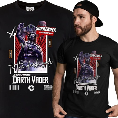 KOSZULKA MĘSKA FILMOWA STAR WARS GWIEZDNE WOJNY DARTH VADER DARK SIDE