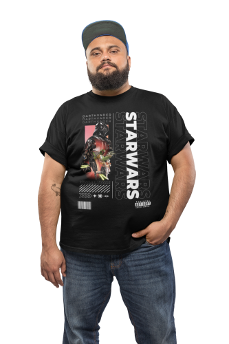 KOSZULKA MĘSKA FILMOWA STAR WARS GWIEZDNE WOJNY DARTH VADER 3