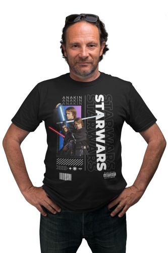 KOSZULKA MĘSKA FILMOWA STAR WARS GWIEZDNE WOJNY ANAKIN SKYWALKER 5