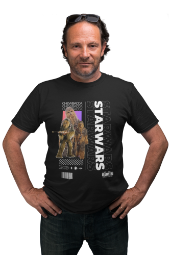 KOSZULKA MĘSKA FILMOWA STAR WARS GWIEZDNE WOJNY CHEWBACCA 5