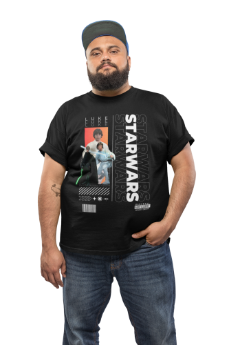 KOSZULKA MĘSKA FILMOWA STAR WARS GWIEZDNE WOJNY LUKE SKYWALKER 3