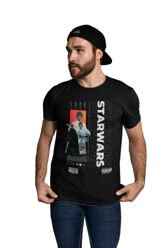 KOSZULKA MĘSKA FILMOWA STAR WARS GWIEZDNE WOJNY LUKE SKYWALKER 6