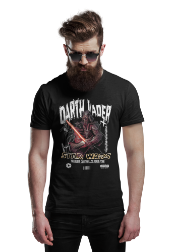 KOSZULKA MĘSKA FILMOWA STAR WARS GWIEZDNE WOJNY DARTH VADER 4