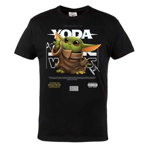 KOSZULKA MĘSKA FILMOWA STAR WARS GWIEZDNE WOJNY YODA 2