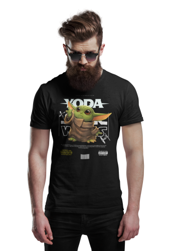 KOSZULKA MĘSKA FILMOWA STAR WARS GWIEZDNE WOJNY YODA 4