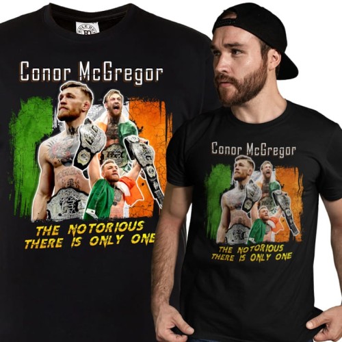KOSZULKA CONOR MCGREGOR THE NOTORIOUS THERE IS ONLY ONE 1