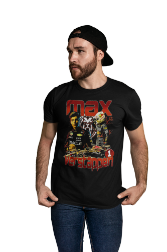 KOSZULKA MĘSKA FORMUŁA 1 WYŚCIGI F1 MAX VERSTAPPEN 6