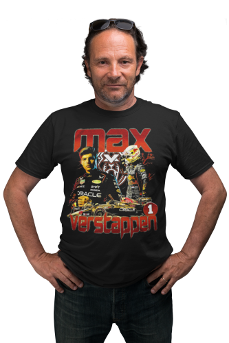 KOSZULKA MĘSKA FORMUŁA 1 WYŚCIGI F1 MAX VERSTAPPEN 5