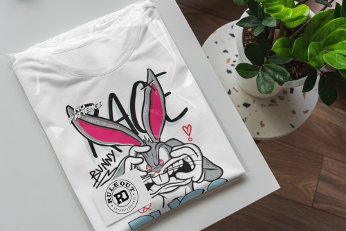 KOSZULKA BAJKOWA KRESKÓWKA LOONEY TUNES KRÓLIK BUGS 7