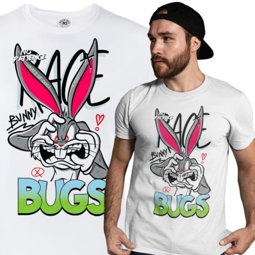 KOSZULKA BAJKOWA KRESKÓWKA LOONEY TUNES KRÓLIK BUGS 1