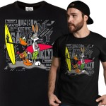 KOSZULKA BAJKOWA KRESKÓWKA LOONEY TUNES KRÓLIK BUGS KACZOR DUFFY