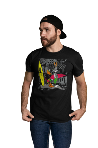 KOSZULKA BAJKOWA KRESKÓWKA LOONEY TUNES KRÓLIK BUGS KACZOR DUFFY 6