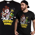 KOSZULKA BAJKOWA KRESKÓWKA LOONEY TUNES KRÓLIK BUGS I PRZYJACIELE