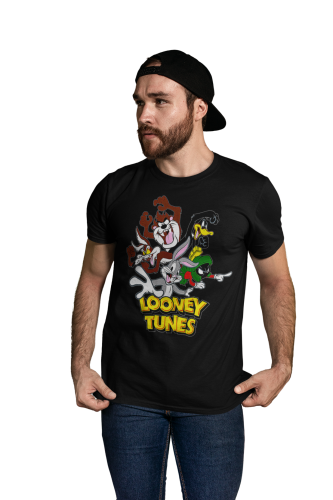 KOSZULKA BAJKOWA KRESKÓWKA LOONEY TUNES KRÓLIK BUGS I PRZYJACIELE 6