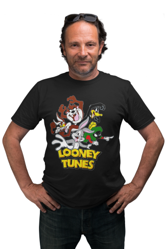 KOSZULKA BAJKOWA KRESKÓWKA LOONEY TUNES KRÓLIK BUGS I PRZYJACIELE 5