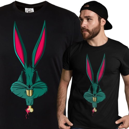 KOSZULKA BAJKOWA KRESKÓWKA LOONEY TUNES KRÓLIK BUGS 1