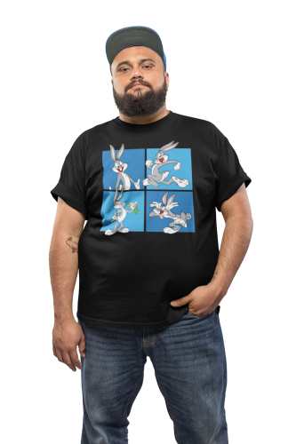 KOSZULKA BAJKOWA KRESKÓWKA LOONEY TUNES KRÓLIK BUGS 3