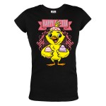 KOSZULKA DAMSKA NA WIELKANOC HAPPY EASTER KURCZACZEK Z PISANKAMI