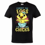KOSZULKA MĘSKA NA WIELKANOC FORGET THE EGGS EASTER01