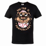 KOSZULKA MĘSKA Z MOPSEM NA WIELKANOC EASTER IS EGGSCELLENT EASTER19