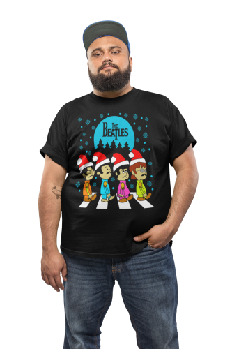 KOSZULKA ŚWIĄTECZNA MUZYCZNA THE BEATLES 3