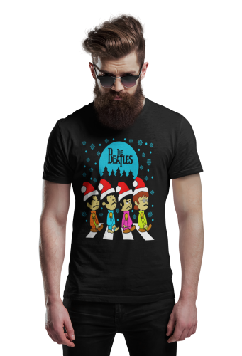KOSZULKA ŚWIĄTECZNA MUZYCZNA THE BEATLES 4