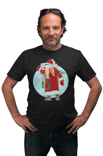 MĘSKA KOSZULKA ŚWIĄTECZNA ŚWIĘTY MIKOŁAJ BAD SANTA 5