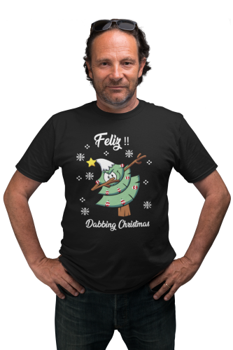 MĘSKA KOSZULKA ŚWIĄTECZNA BOŻE NARODZENIE DABBING CHRISTMAS CHOINKA 5