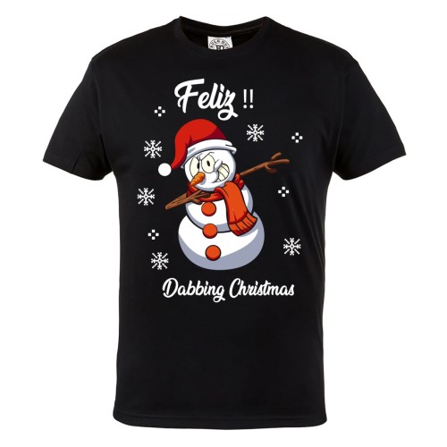 MĘSKA KOSZULKA ŚWIĄTECZNA BOŻE NARODZENIE DABBING CHRISTMAS BAŁWANEK 2