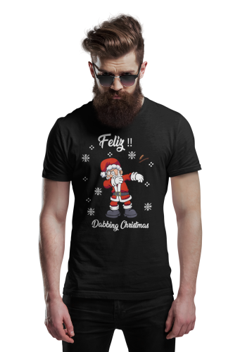 MĘSKA KOSZULKA ŚWIĄTECZNA BOŻE NARODZENIE DABBING CHRISTMAS ŚWIĘTY MIKOŁAJ 4