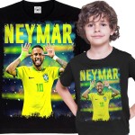 DZIECIĘCA KOSZULKA PIŁKA NOŻNA NEYMAR JR